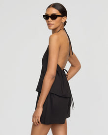 Vanessa | Vesna Organic Cotton V-Neck Halter Top in Size Small