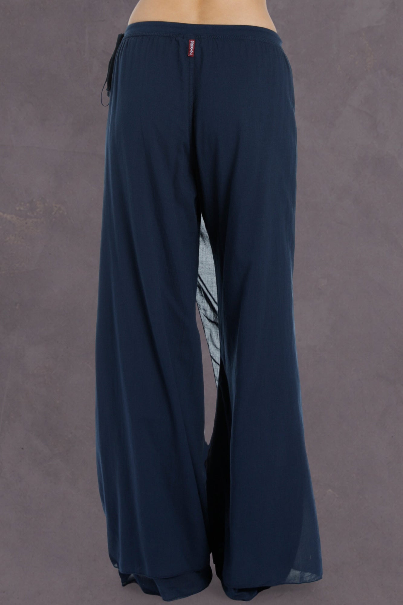 Women | Drift Wrap Voile Pant | Past Midnight