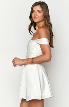 Victoria Mini Dress | White