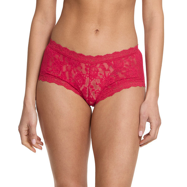 Signature Lace Boyshort | Beet Juice (Red)
