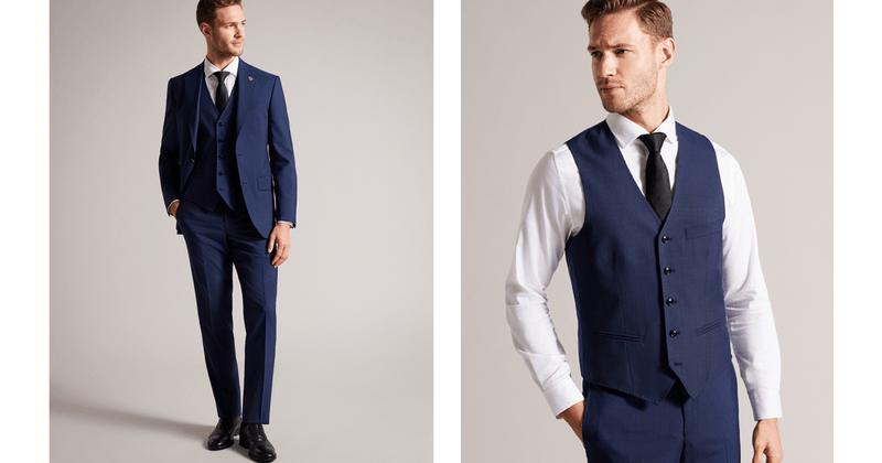 Men | JV Waistcoat | Bright Blue
