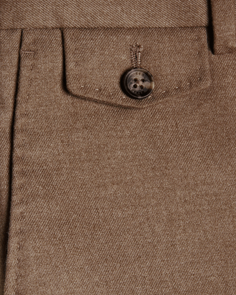 Men | Irvine Slim Fit Flannel T | Light Pastel Brown
