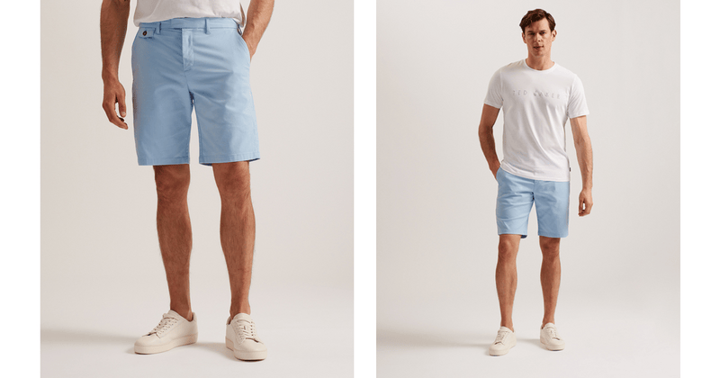Men | Chino Short | Light Blue