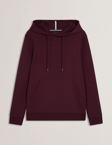 Men | Drotow Long Sleeve Regular Branded Hood | Red