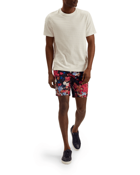 Men | Printed Floral Chino Shor | Multicolor
