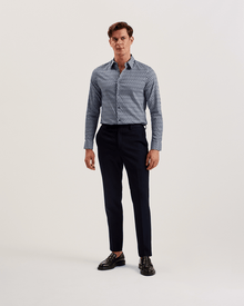 Men | Frestin Long Sleeve Retro Stripe Geo Sh | Navy