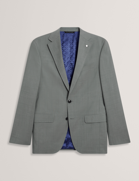 Men | Classic Wool Suit Jacket | Dark Green