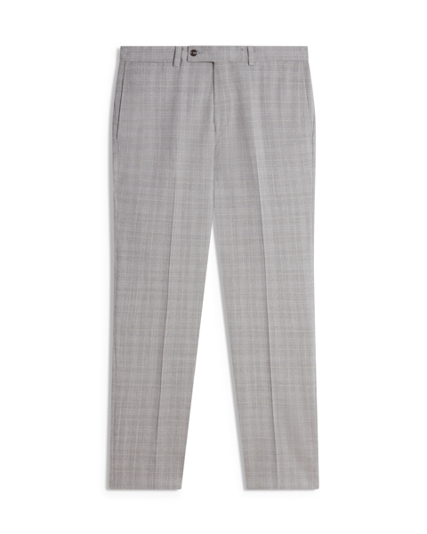Men | Classic Wool Suit Trouser | Light Pastel Grey (V3)