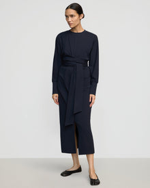 Charlotte | Wei Tie-Front Organic Cotton Dress Size Small