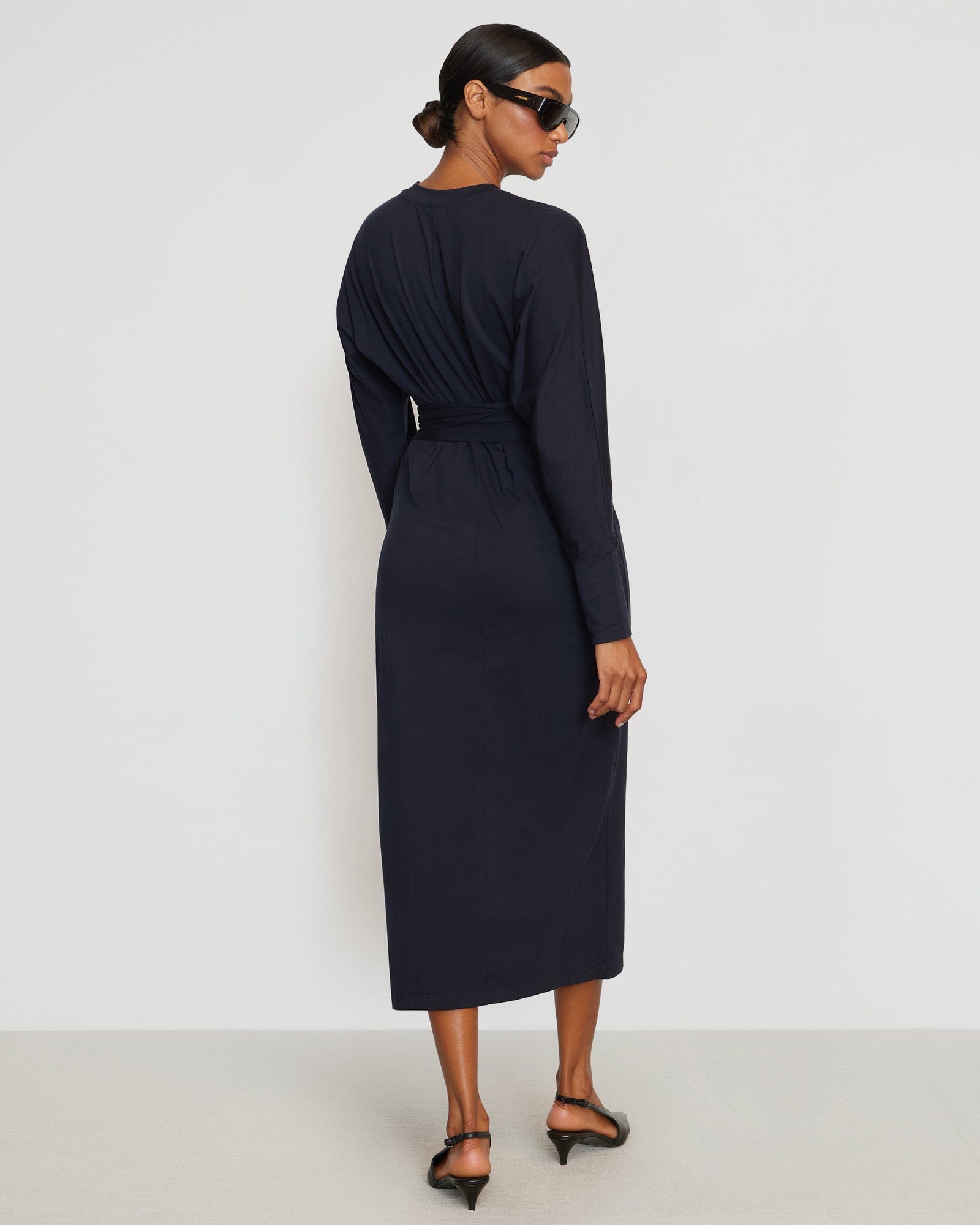Luisa | Wei Tie-Front Organic Cotton Dress Size Medium