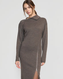 Beate | Yara Zipper Sweater Dress in Size Small
