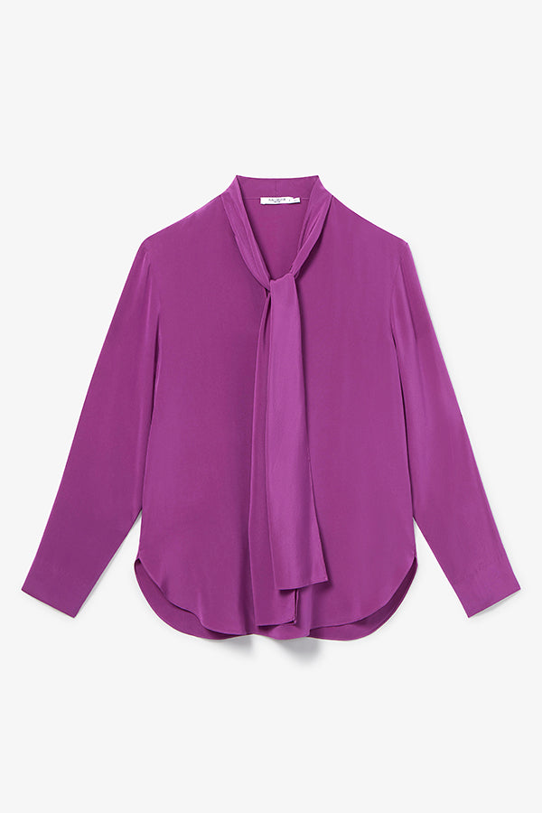 Packshot image of the Darcy Top in Purple Jasper | Still | Exclude
